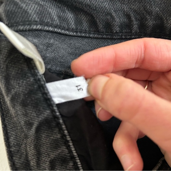 Reformation Black Women's Relaxed Jeans - Picture 5 of 6